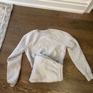 Aritzia Tracksuit Dusty Blue 2XS